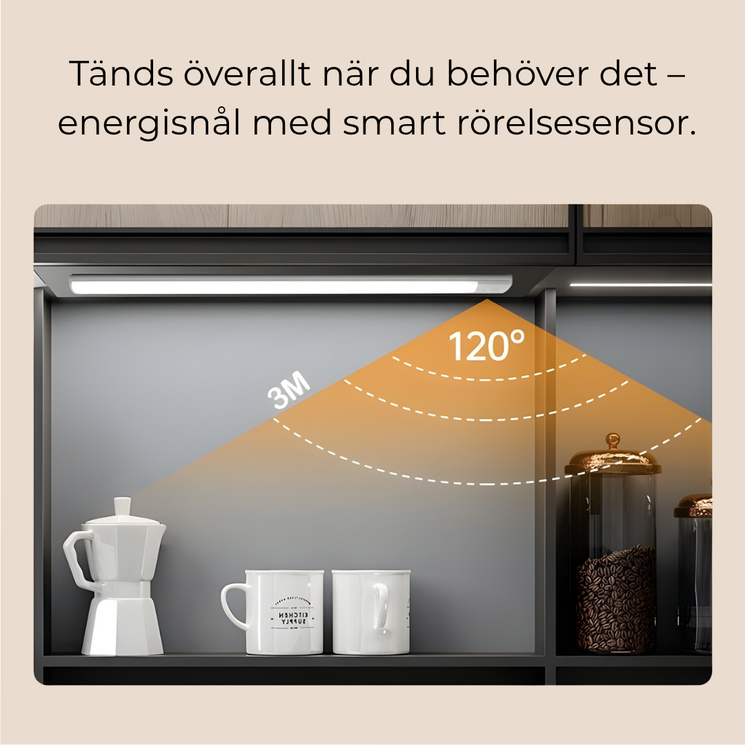 Portabel och trådlös LED-lampa