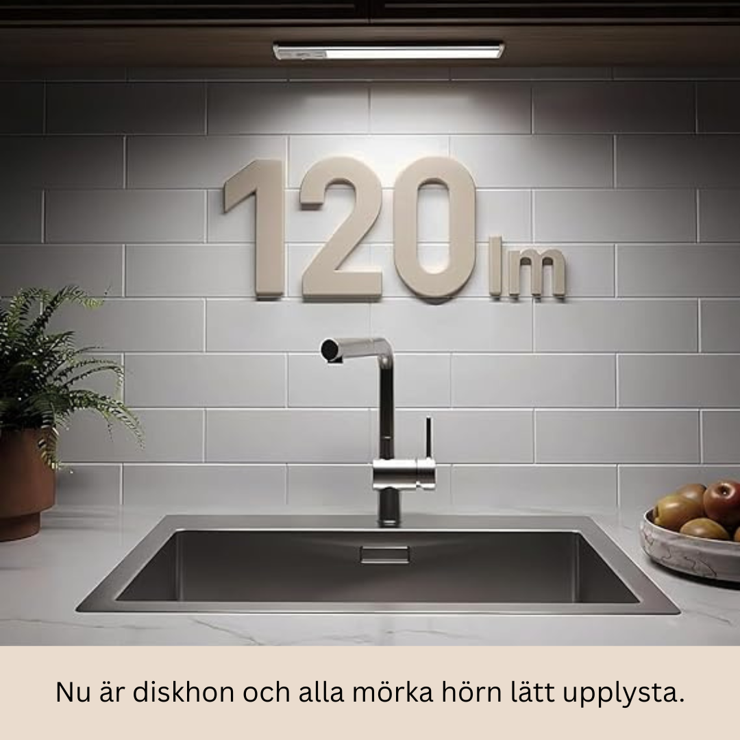 Portabel och trådlös LED-lampa